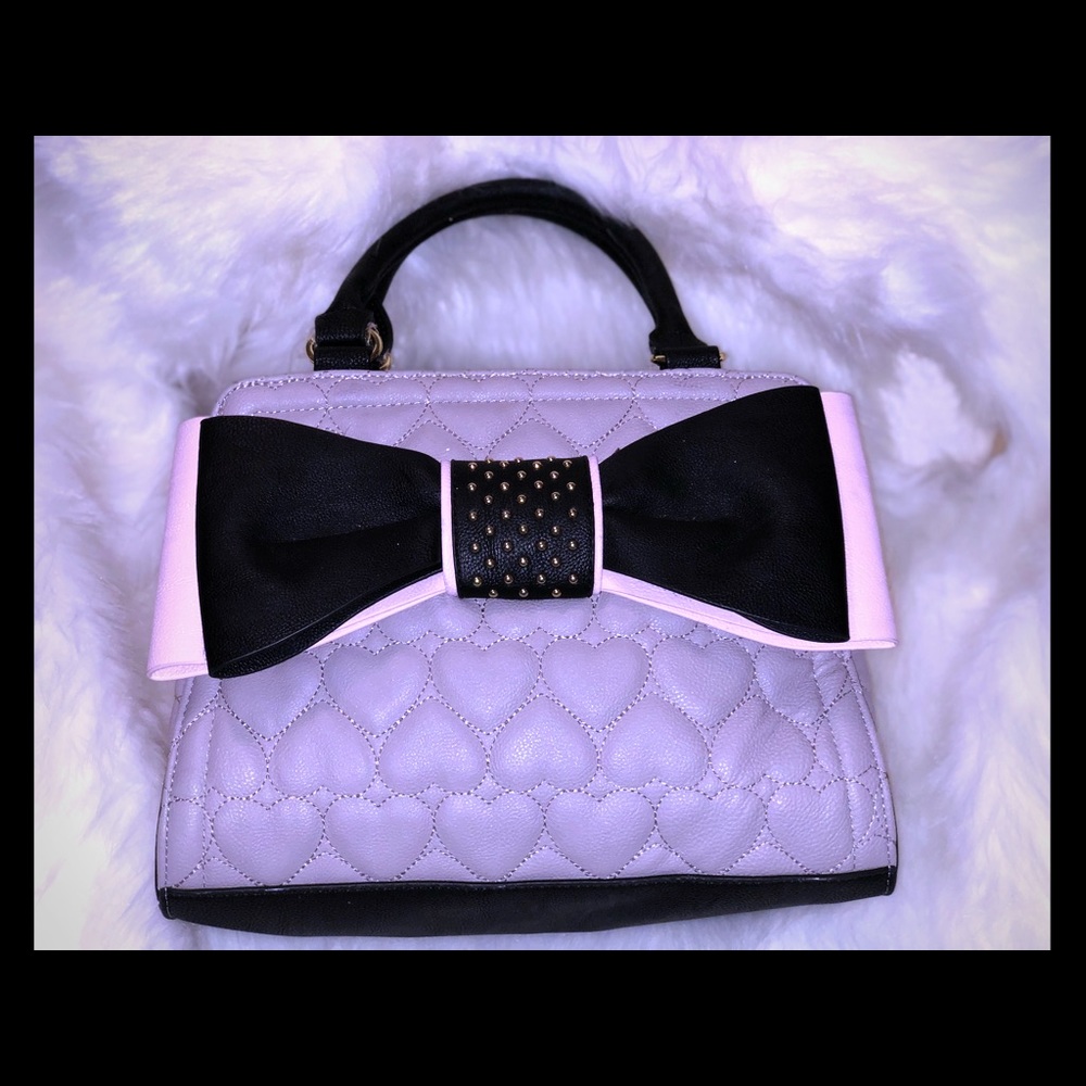Lavender Betsey Johnson purse